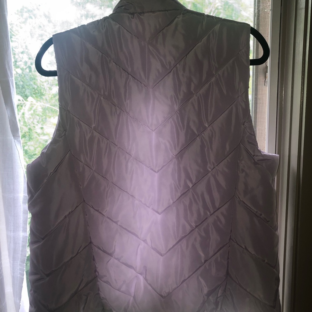 Michael Kors Purple Quilted Vest - Picture 2 of 3